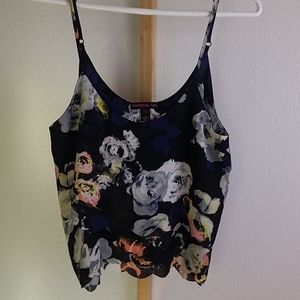 Floral crop top